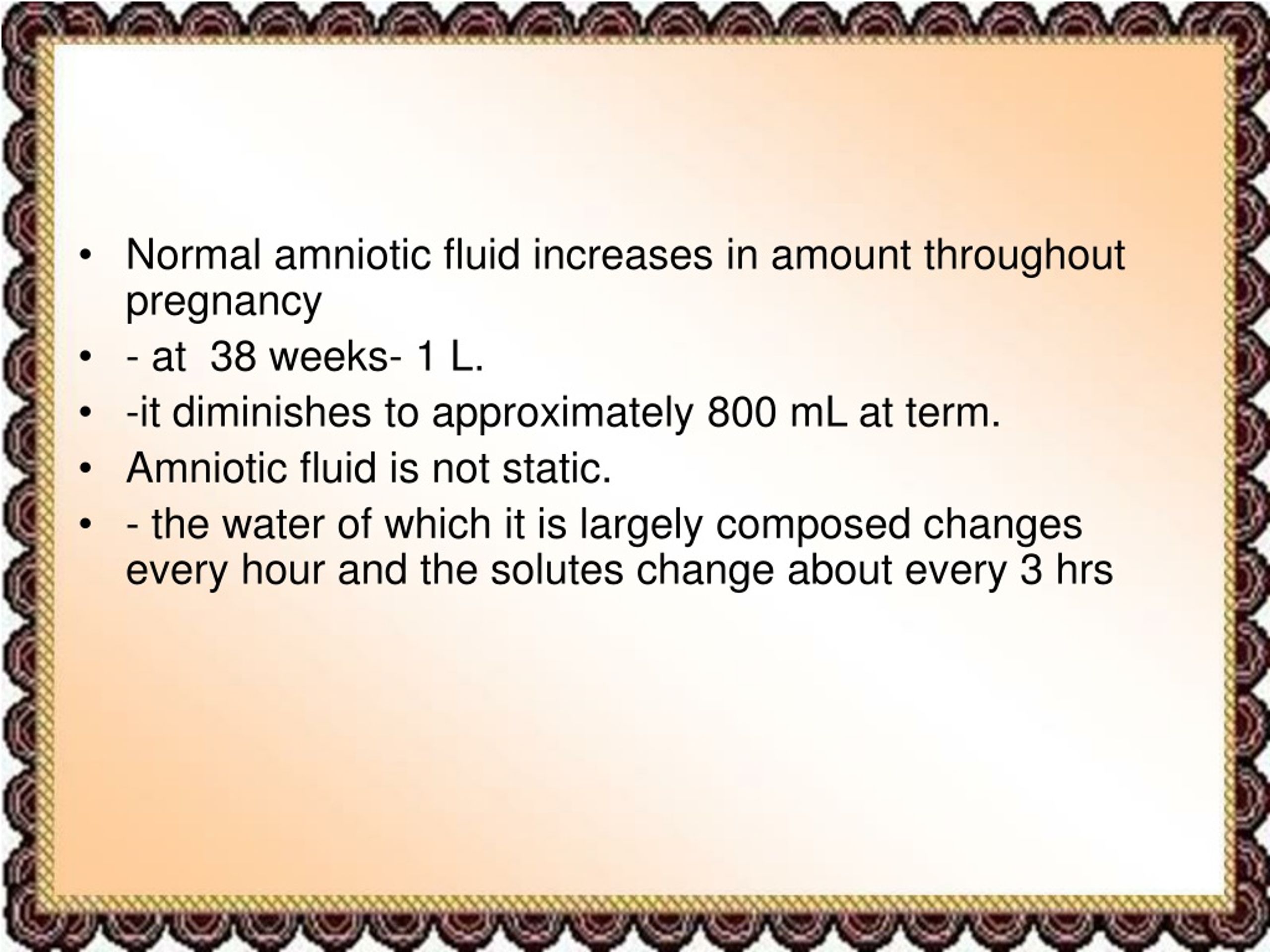 symptoms of low amniotic fluid
