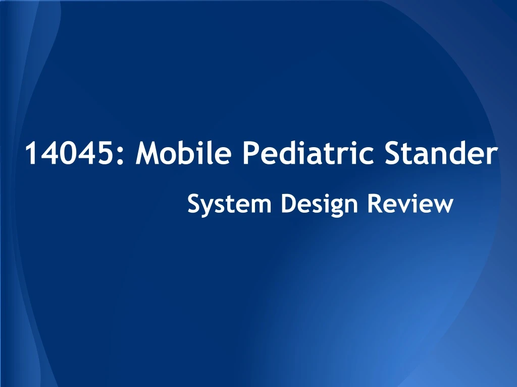 14045 mobile pediatric stander n.
