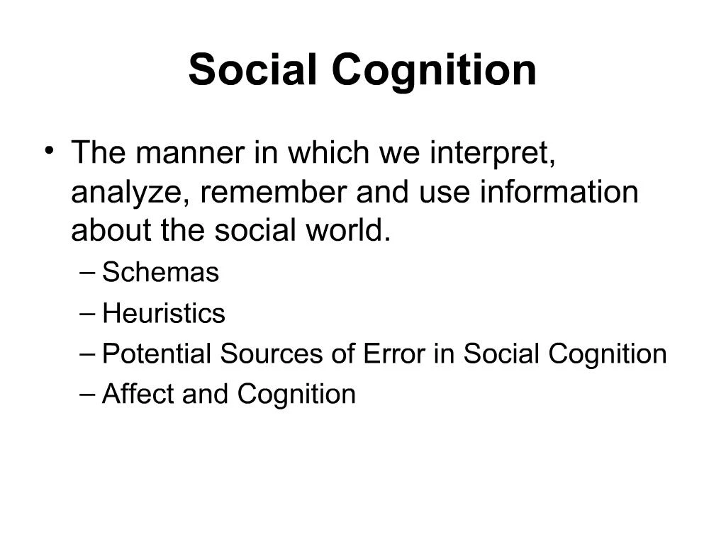 social cognition dissertation ideas