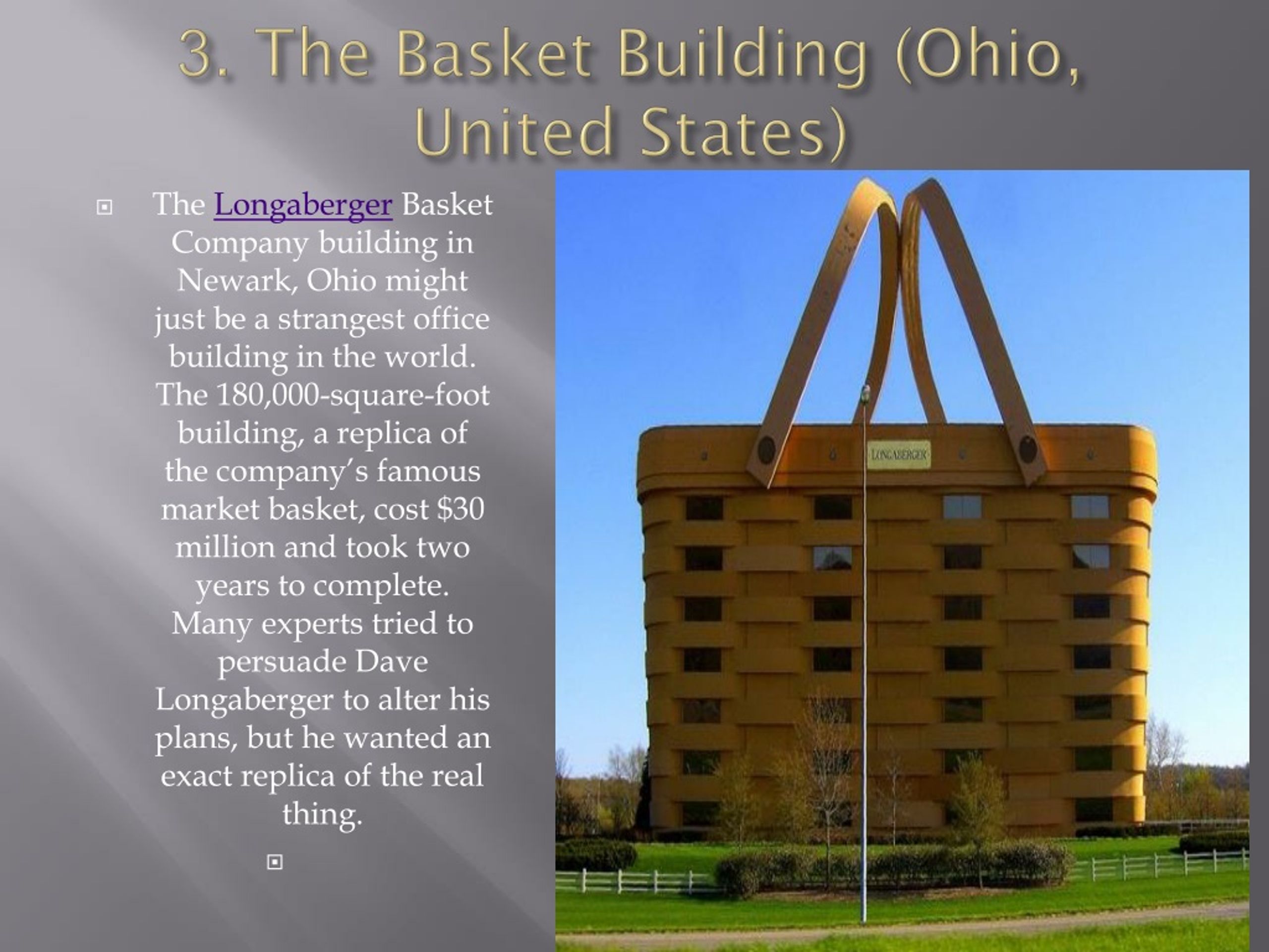 The Strange Second Life of Ohio's 'Big Basket' Building - Atlas