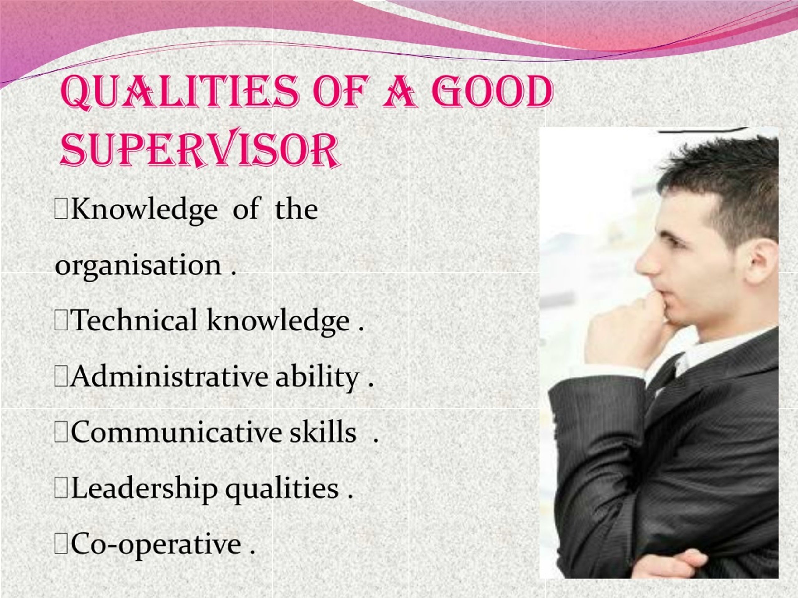 Ppt Supervision Powerpoint Presentation Free Download Id 422377