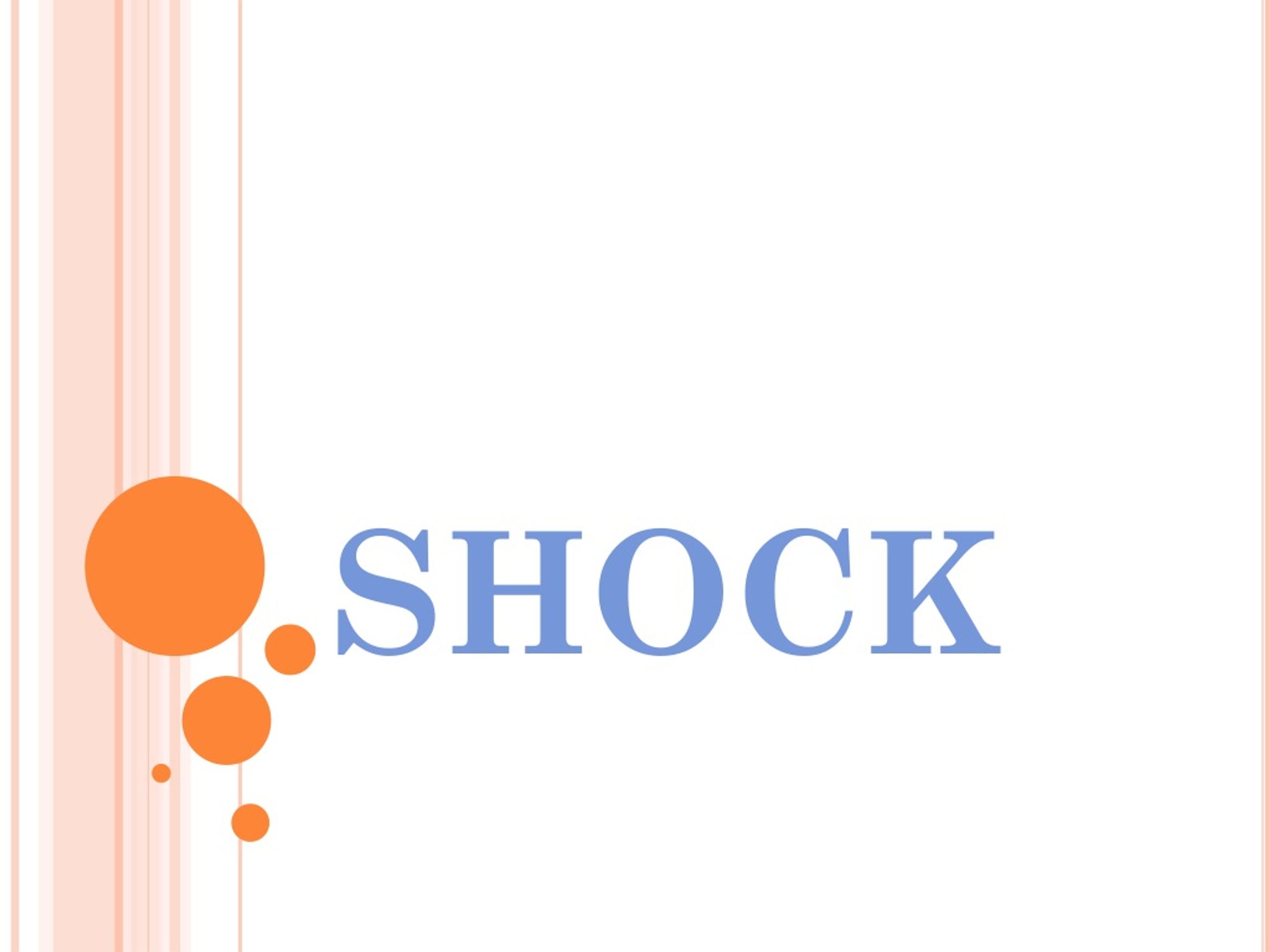 PPT - SHOCK PowerPoint Presentation, Free Download - ID:423041