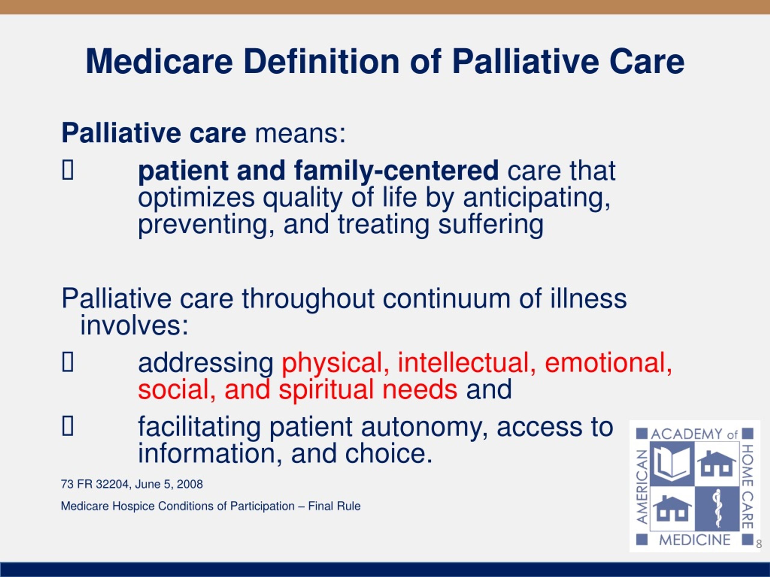 PPT Palliative Care and HomeBased Primary Care An