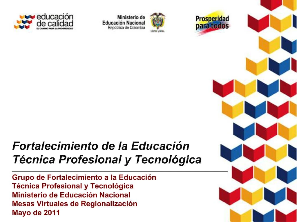 PPT - Fortalecimiento De La Educaci N T Cnica Profesional Y Tecnol Gica ...