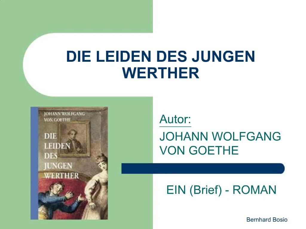 PPT - DIE LEIDEN DES JUNGEN WERTHER PowerPoint Presentation, free