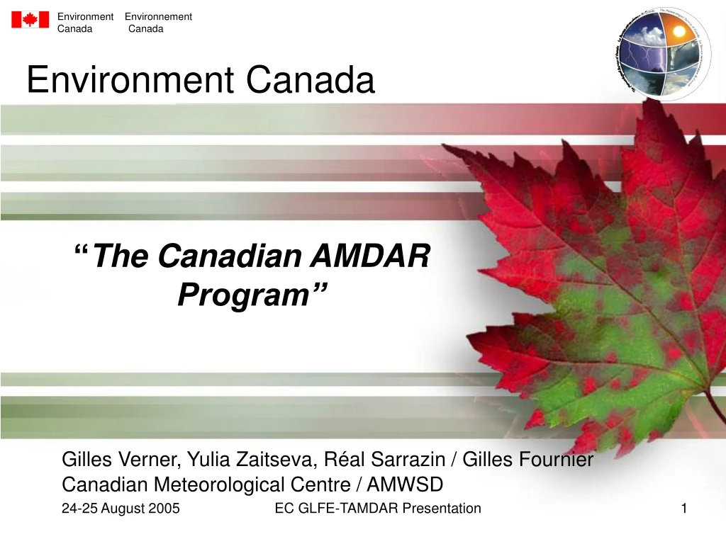 PPT - Environment Canada PowerPoint Presentation, Free Download - ID:430674