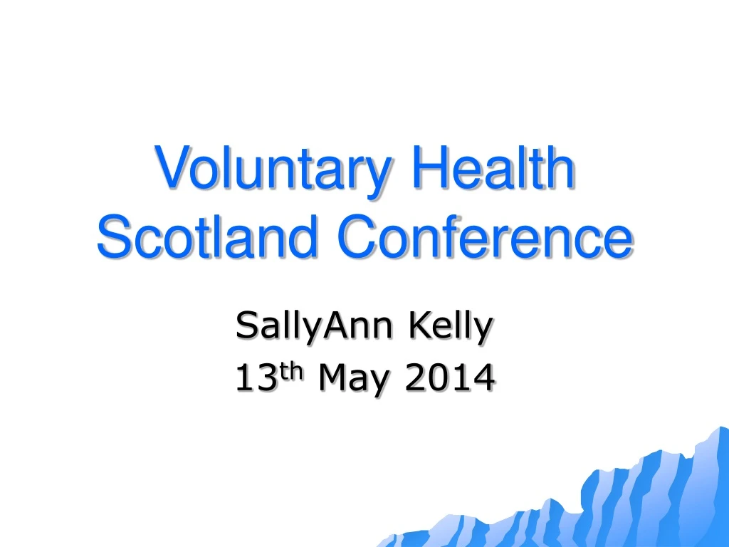 voluntary health scotland conference n.