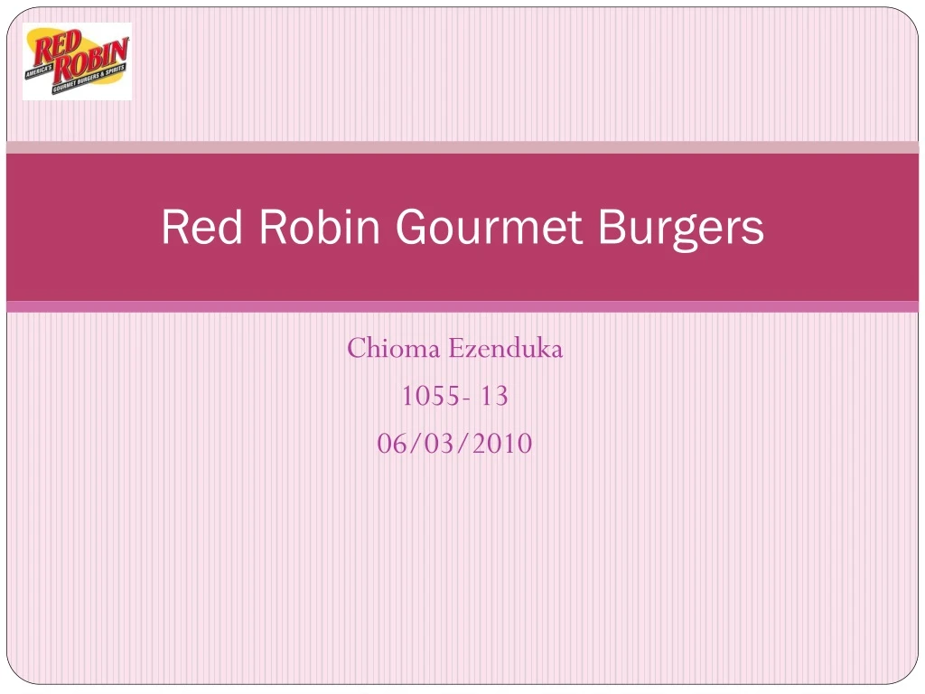 red robin gourmet burgers n.