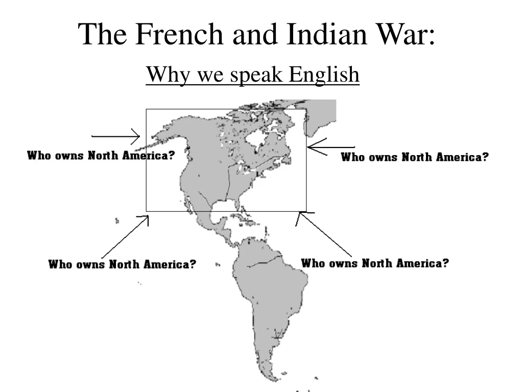 the french and indian war n.