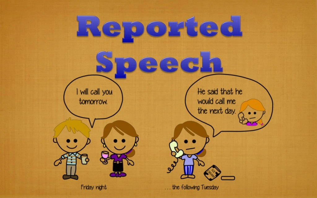 ppt for reported speech