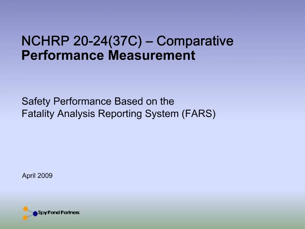 ppt-nchrp-20-2437c-comparative-performance-measurement-powerpoint