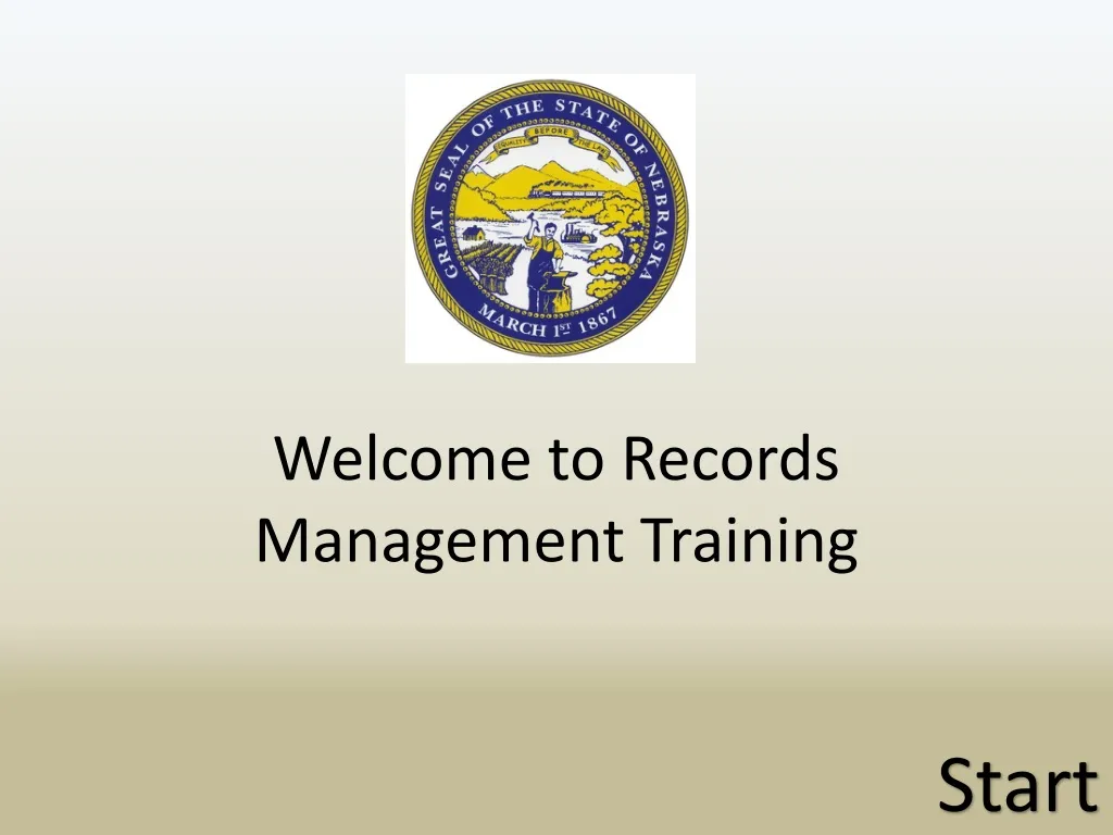 Records Management Training Powerpoint Presentation Records Management Training Powerpoint Presentation