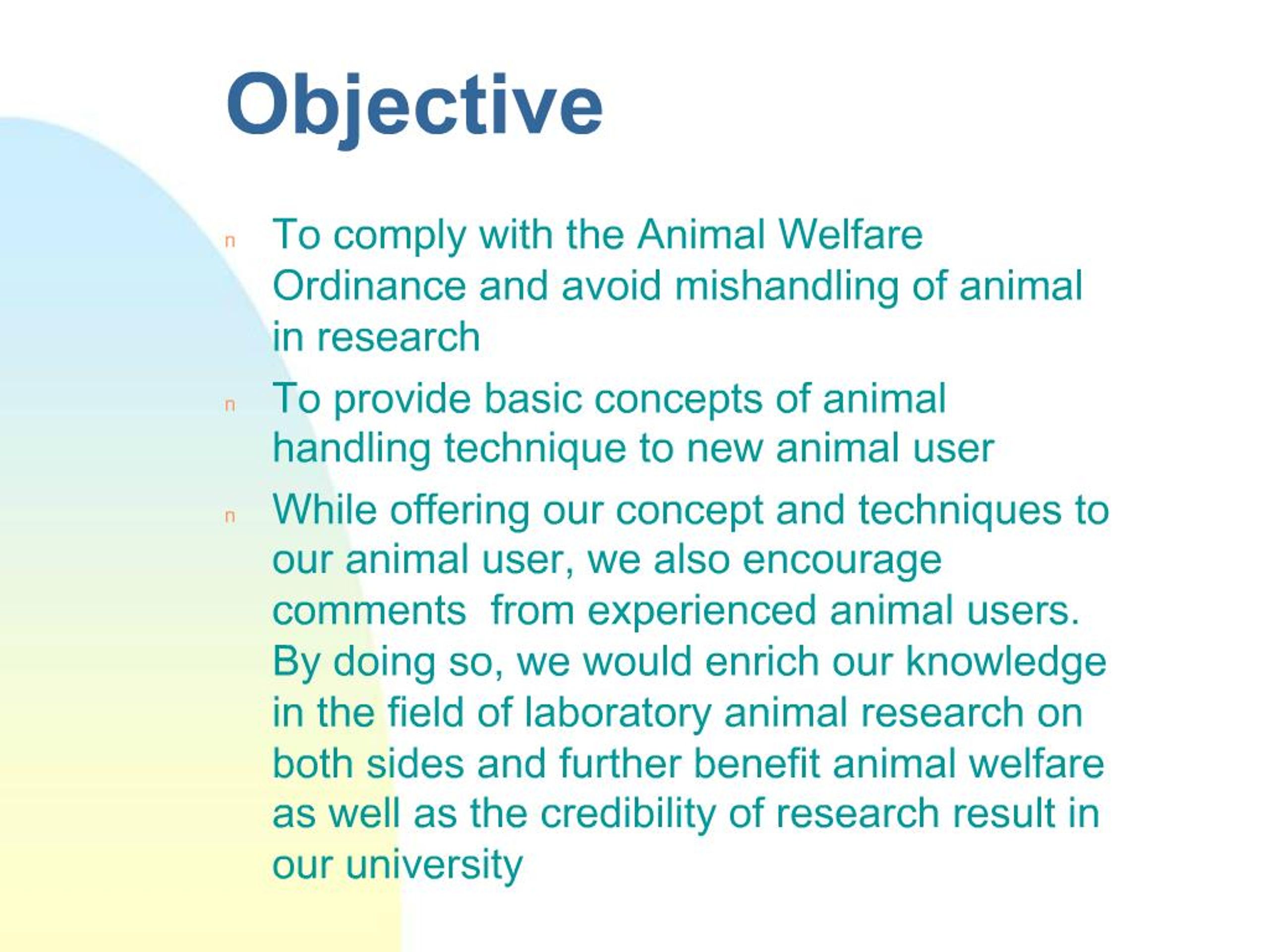 PPT - Laboratory Animal Handling Technique PowerPoint Presentation, free  download - ID:439297