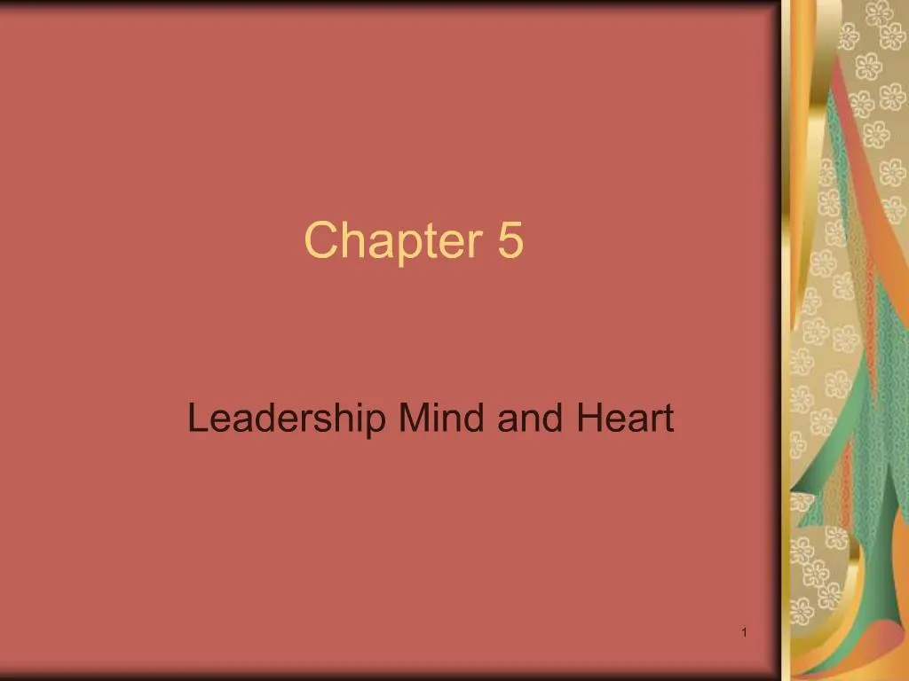 PPT Leadership Mind and Heart PowerPoint Presentation, free download