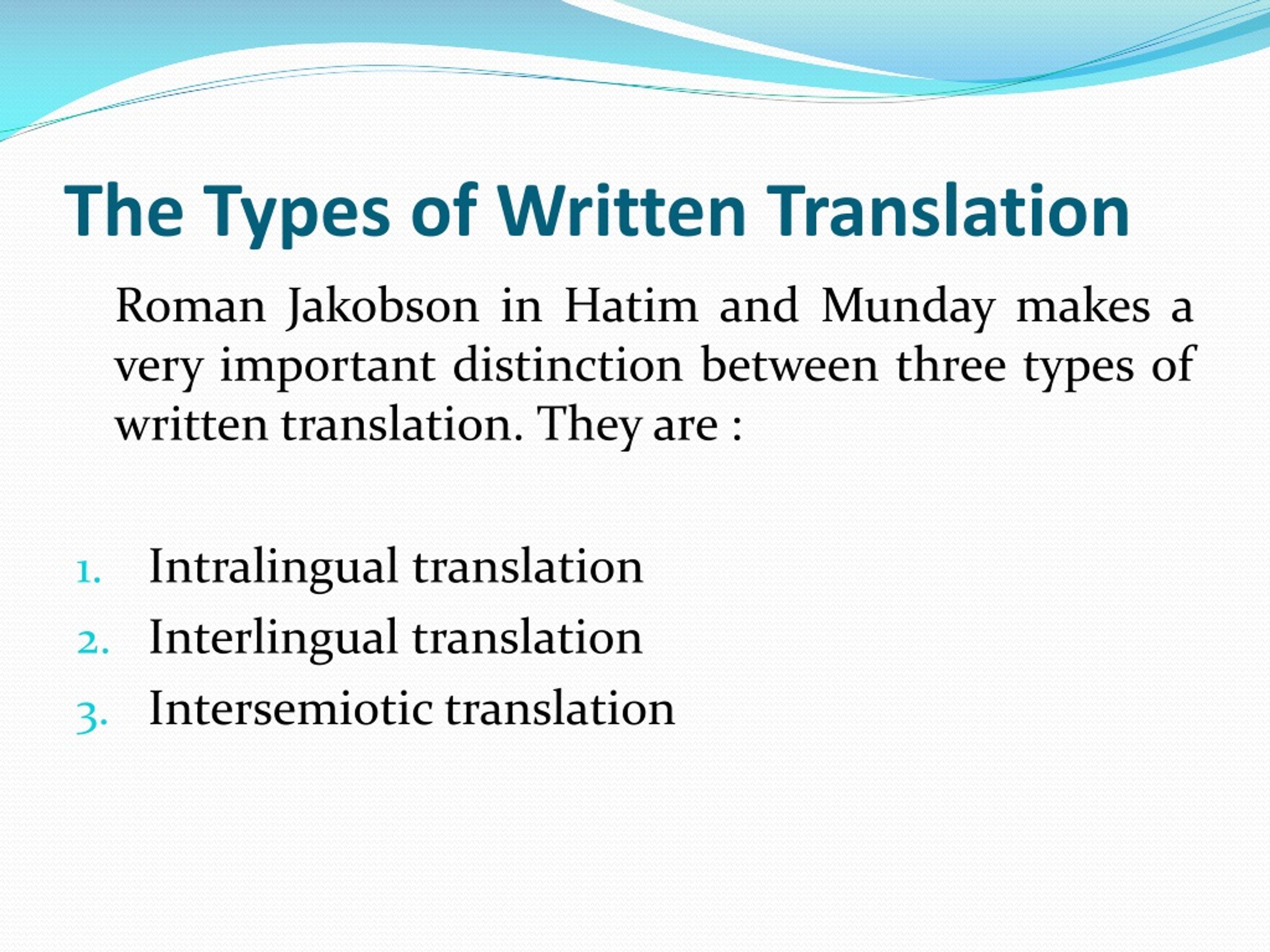 PPT - APPROACHES TO TRANSLATION PowerPoint Presentation, Free Download ...