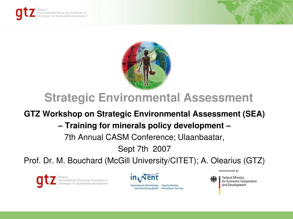 PPT - Strategic Environmental Assessment PowerPoint Presentation, Free ...