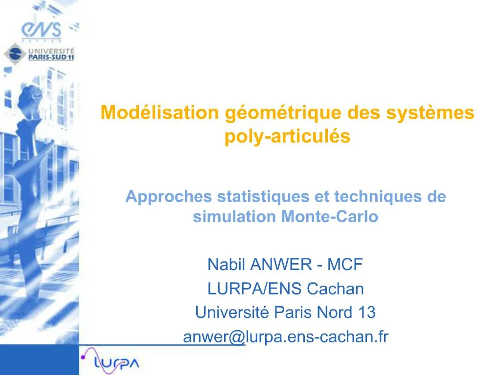 Ppt Mod Lisation G Om Trique Des Syst Mes Poly Articul S Powerpoint Presentation Id