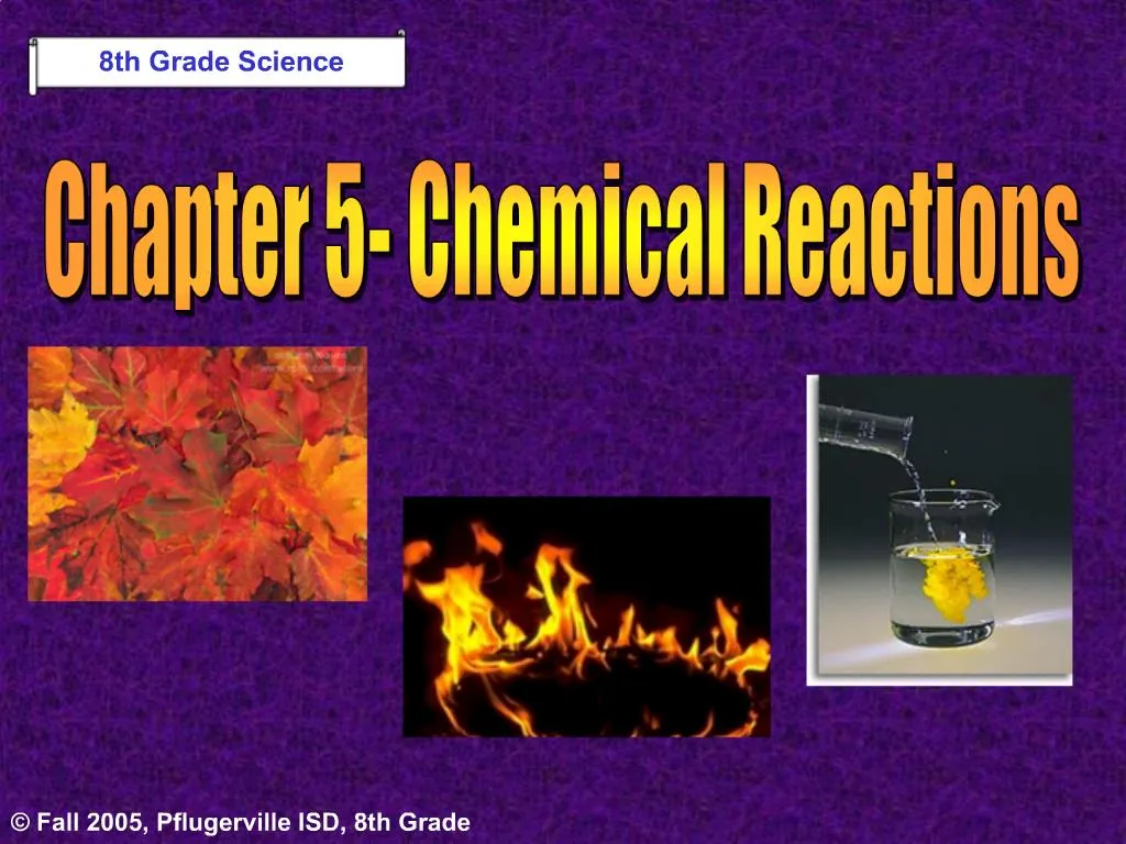 Ppt Chapter 5 Chemical Reactions Powerpoint Presentation Free Download Id 443947