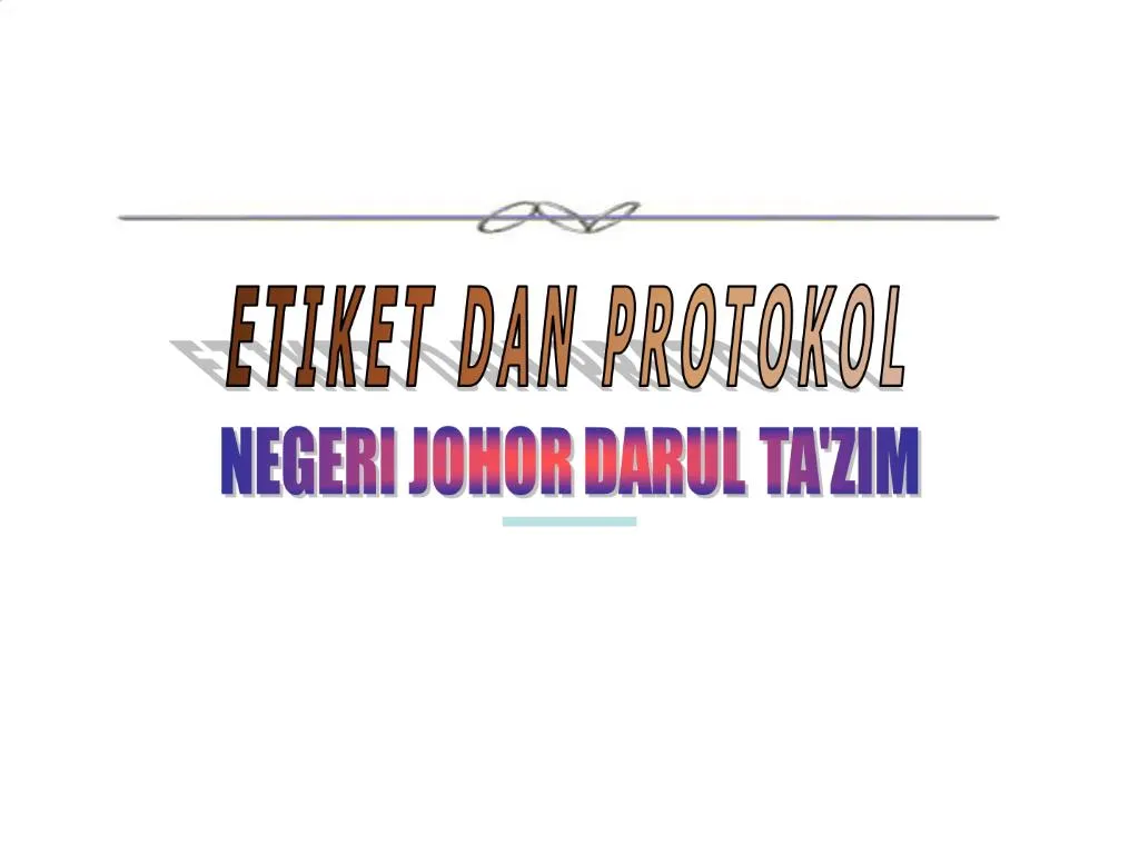 Ppt Etiket Dan Protokol Powerpoint Presentation Free Download Id 445116