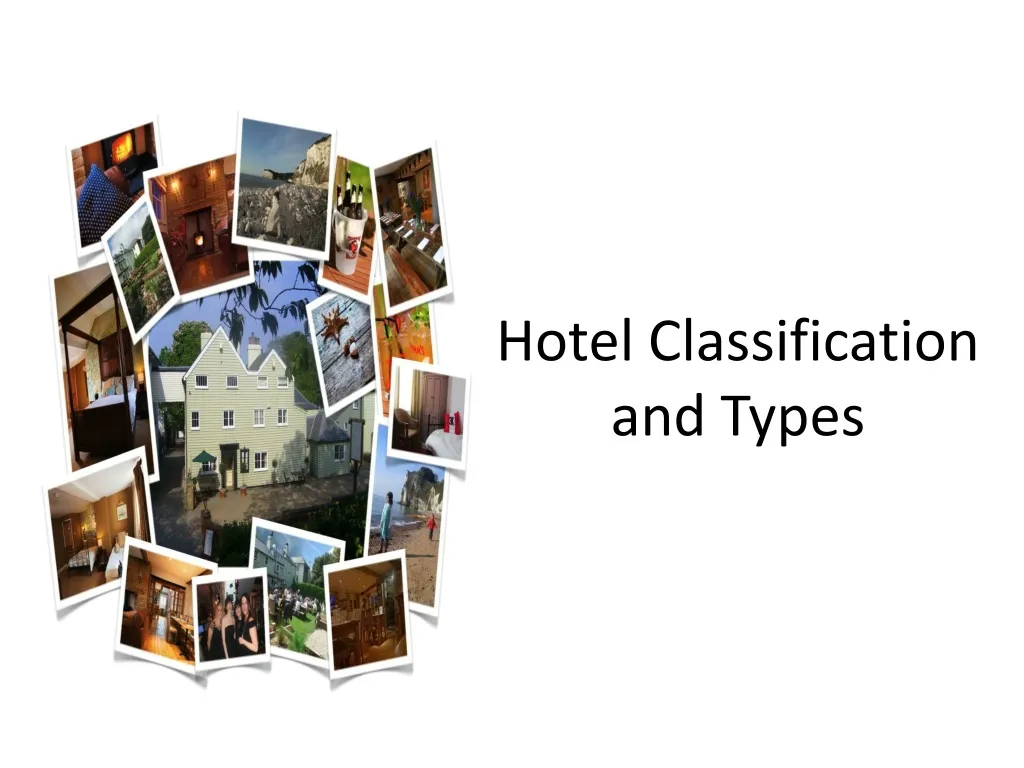 hotel classification and types n.