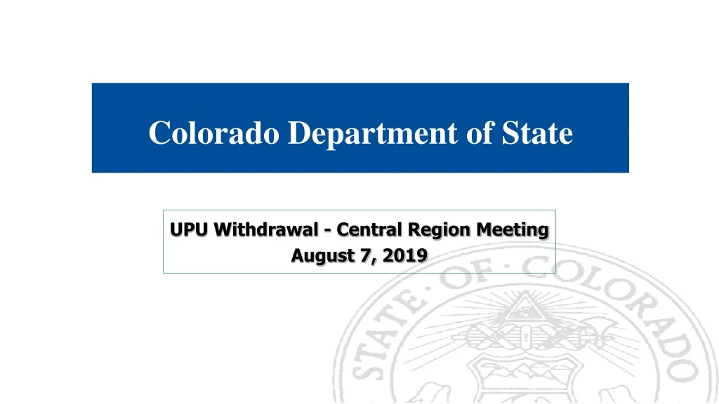 colorado department of state n.