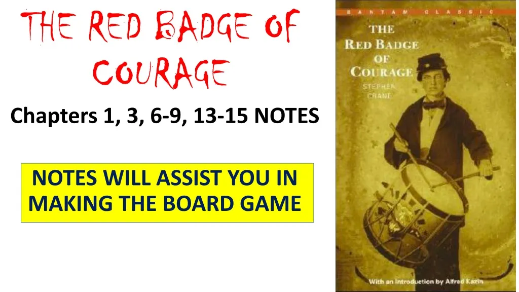 the red badge of courage n.