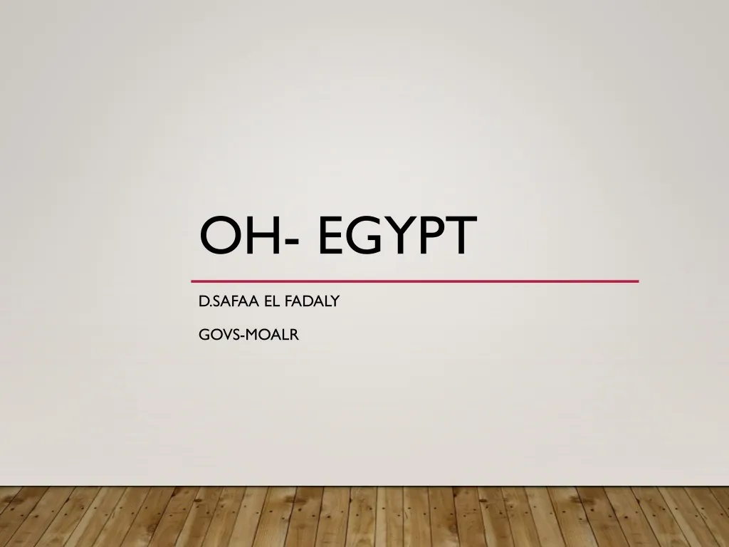 oh egypt n.