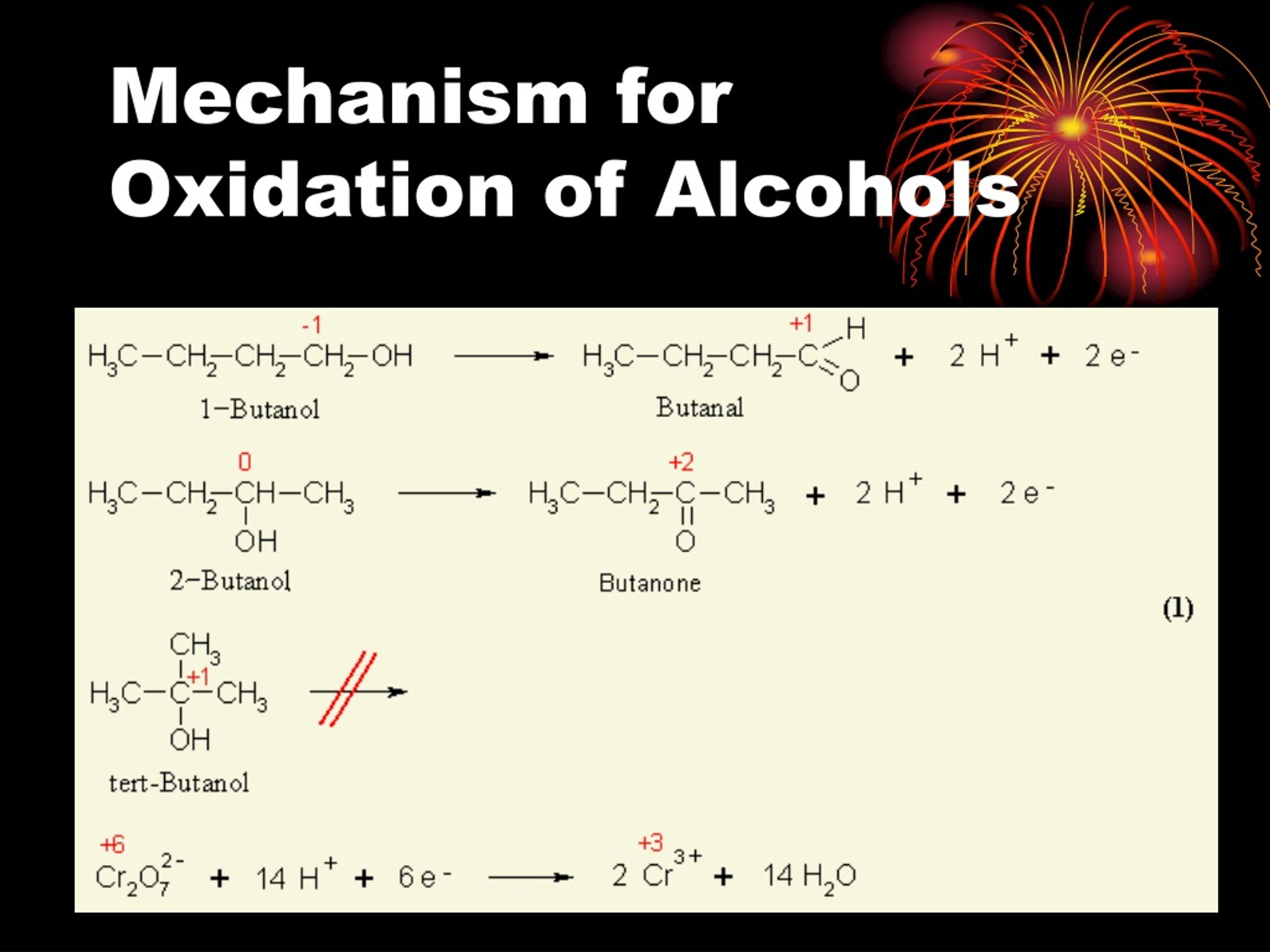 what-is-the-major-organic-product-of-an-alcohol-oxidation-reaction-my