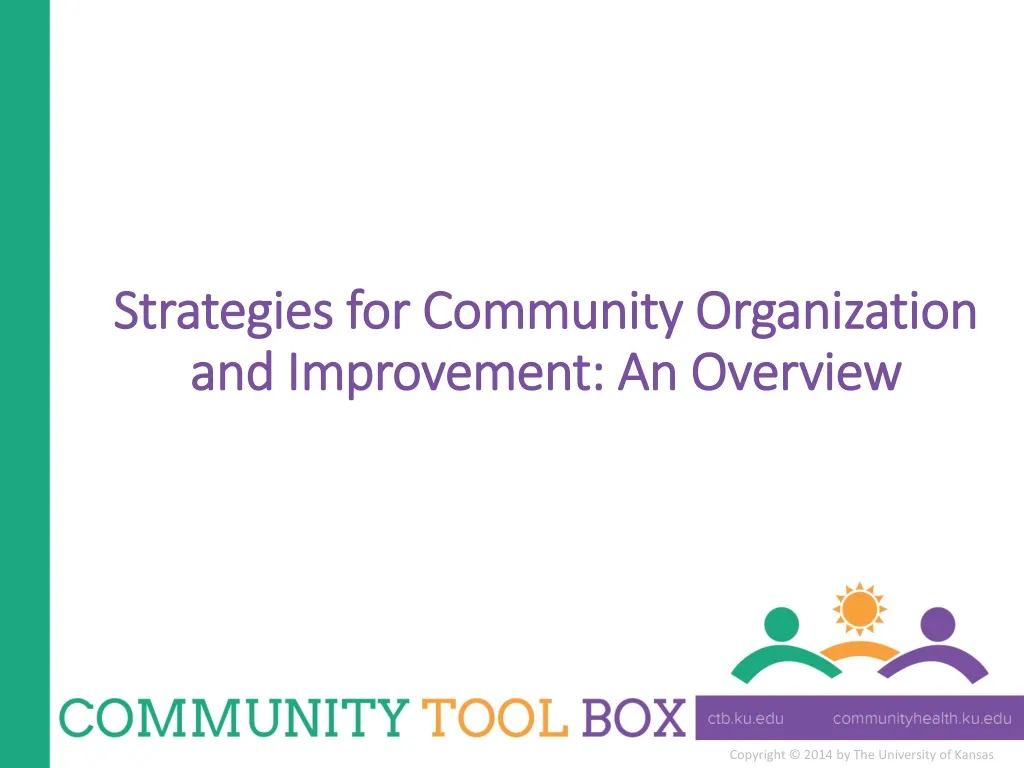 strategies for community organization and improvement an overview n.