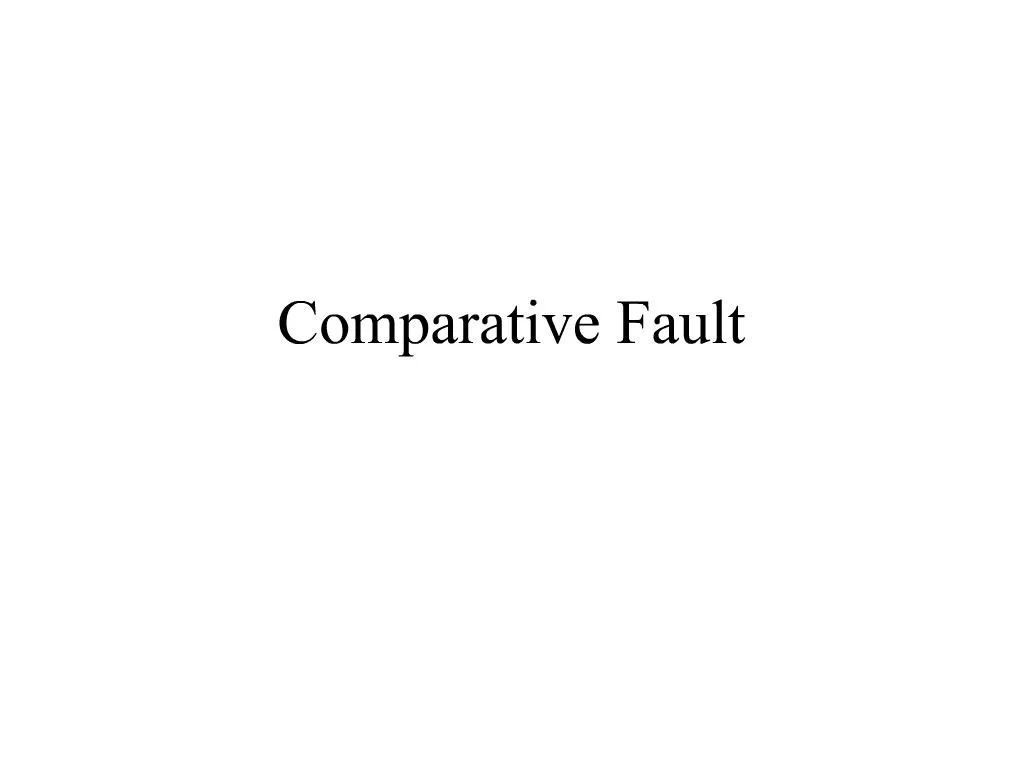 ppt-comparative-fault-powerpoint-presentation-free-download-id-453946