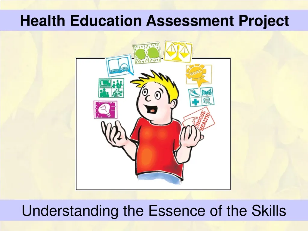 health education assessment project n.