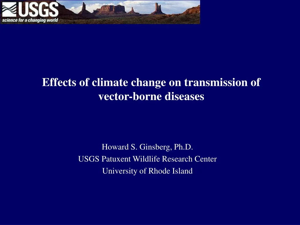 effects of climate change on transmission n.