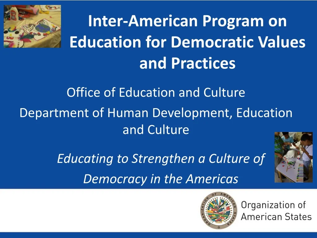 inter american program on education n.