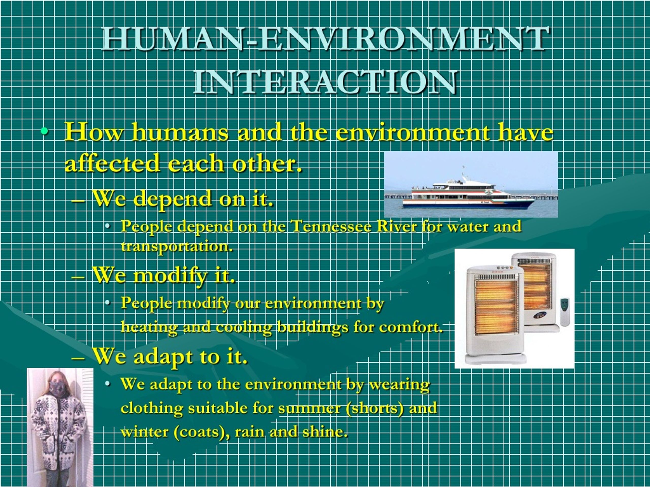 Human Environment Interaction 5 Themes Of Geography