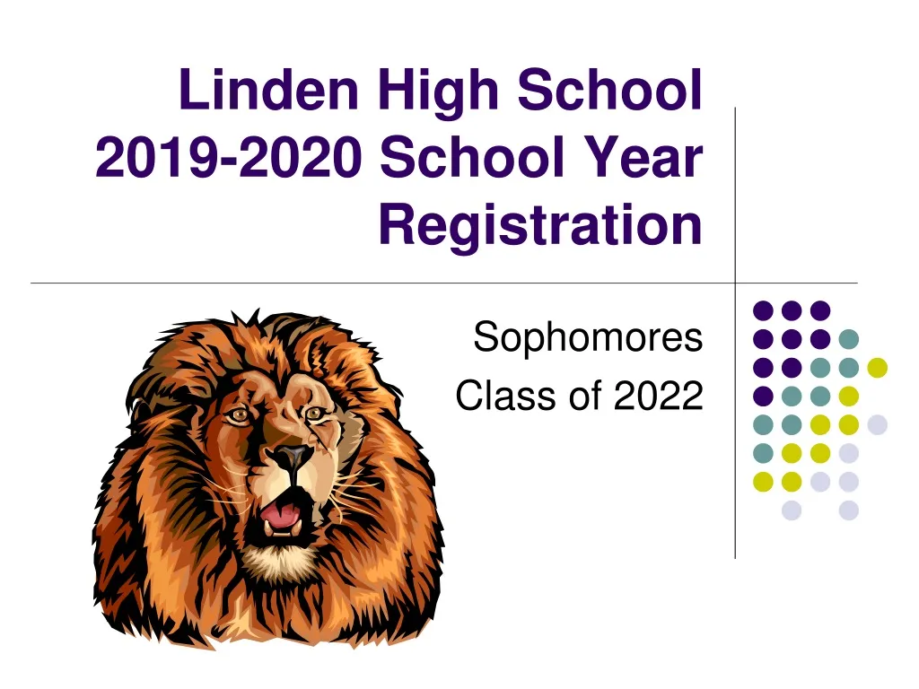 linden high school 2019 2020 school year registration n.