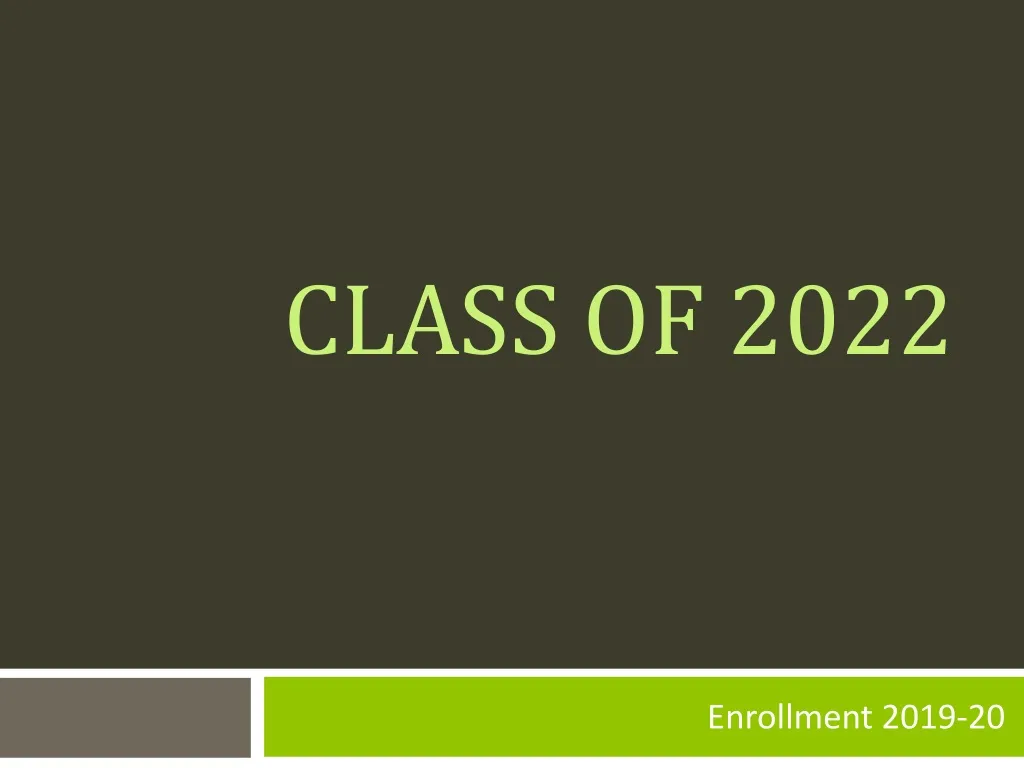 class of 2022 n.