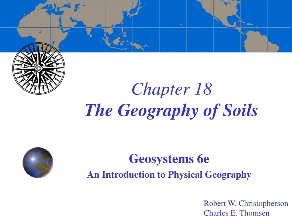 chapter 18 the geography of soils n.