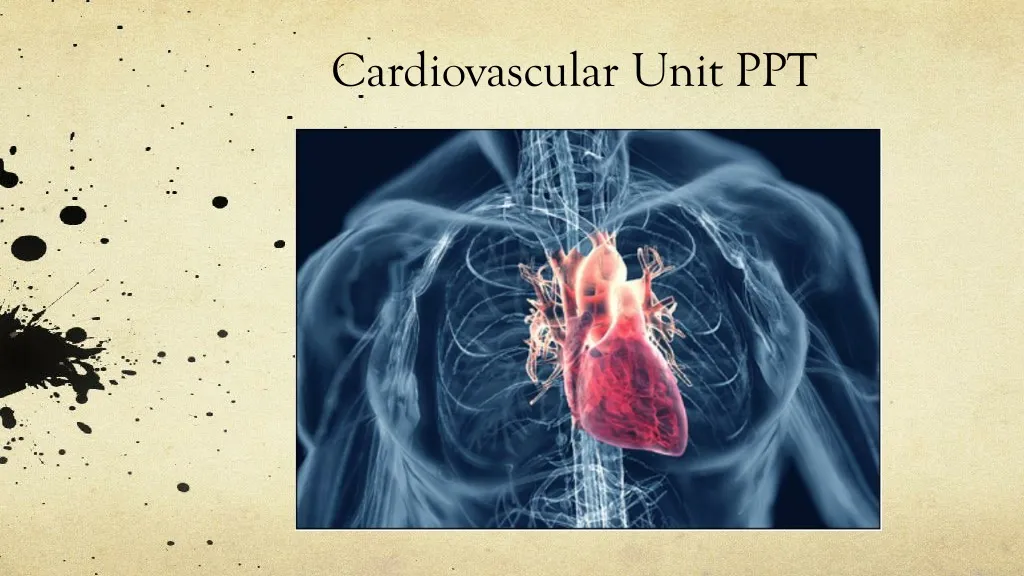 PPT - Cardiovascular Unit PPT PowerPoint Presentation, Free Download ...