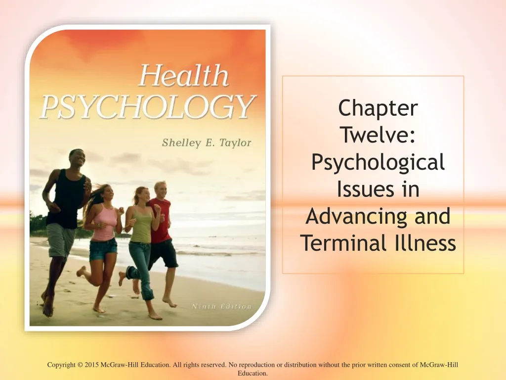 chapter twelve psychological issues in advancing and terminal illness n.