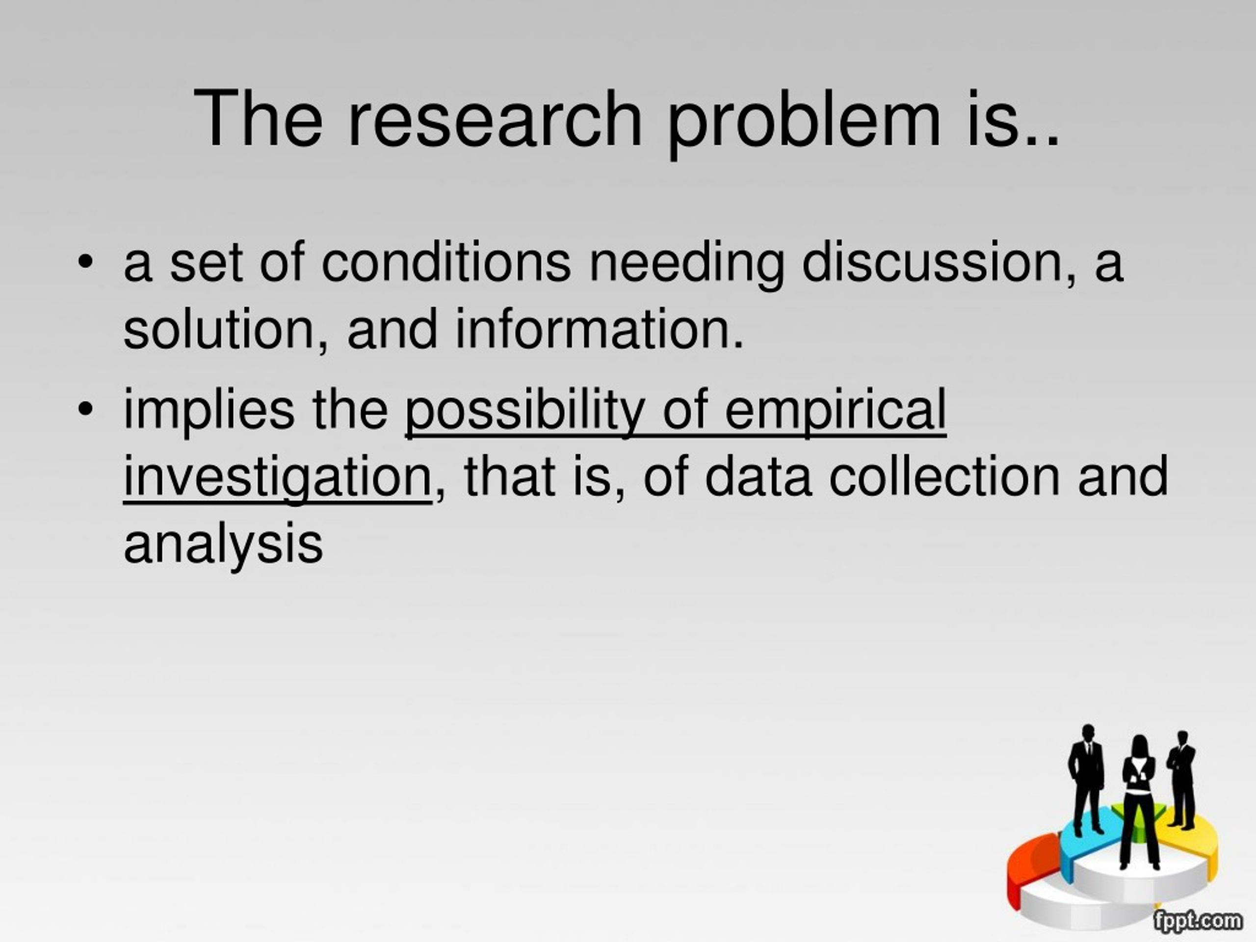 research problem definition ppt