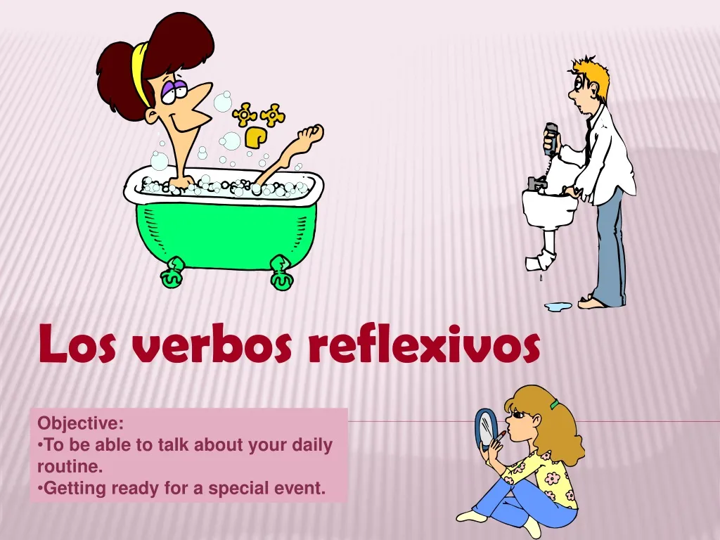 los verbos reflexivos n.