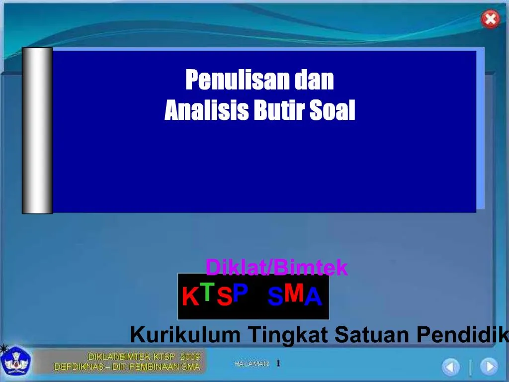 Ppt Penulisan Dan Analisis Butir Soal Powerpoint Presentation Free Download Id 476022