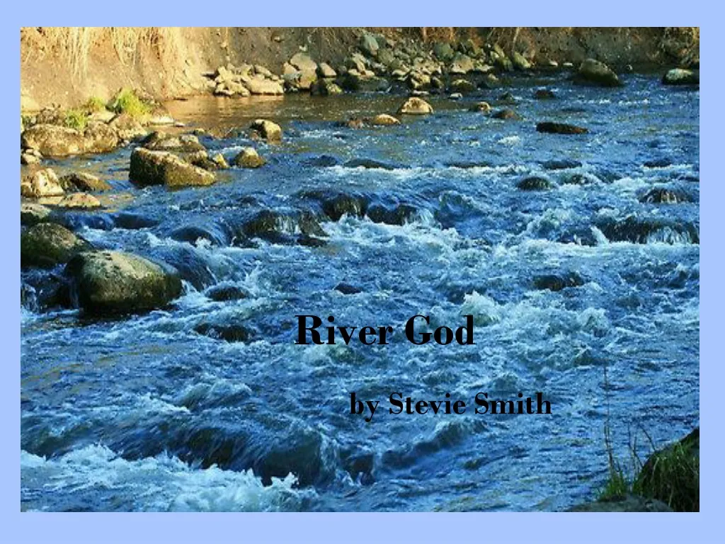 the river god series
