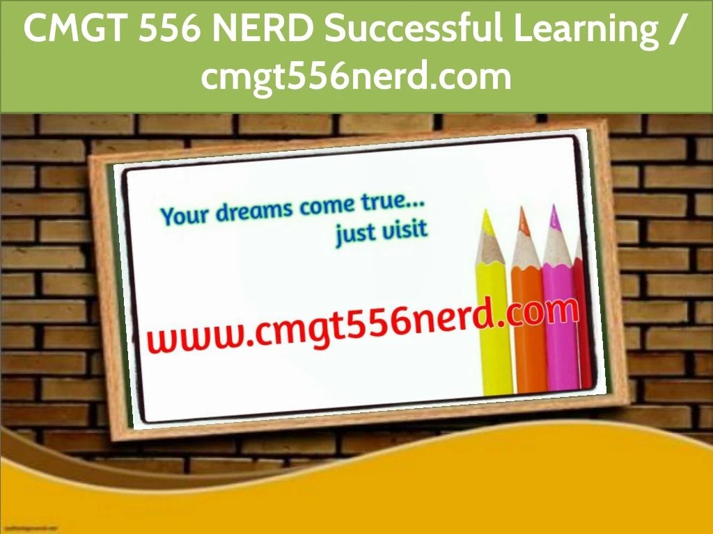 cmgt 556 nerd successful learning cmgt556nerd com n.