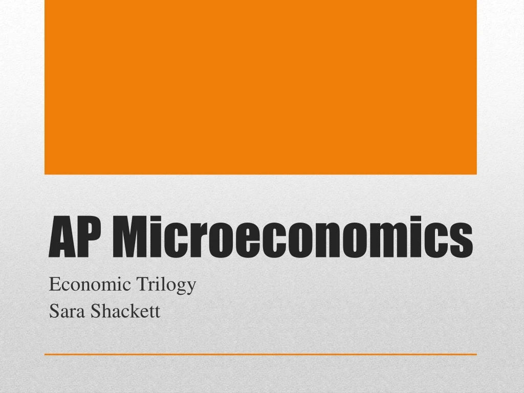 ap microeconomics n.