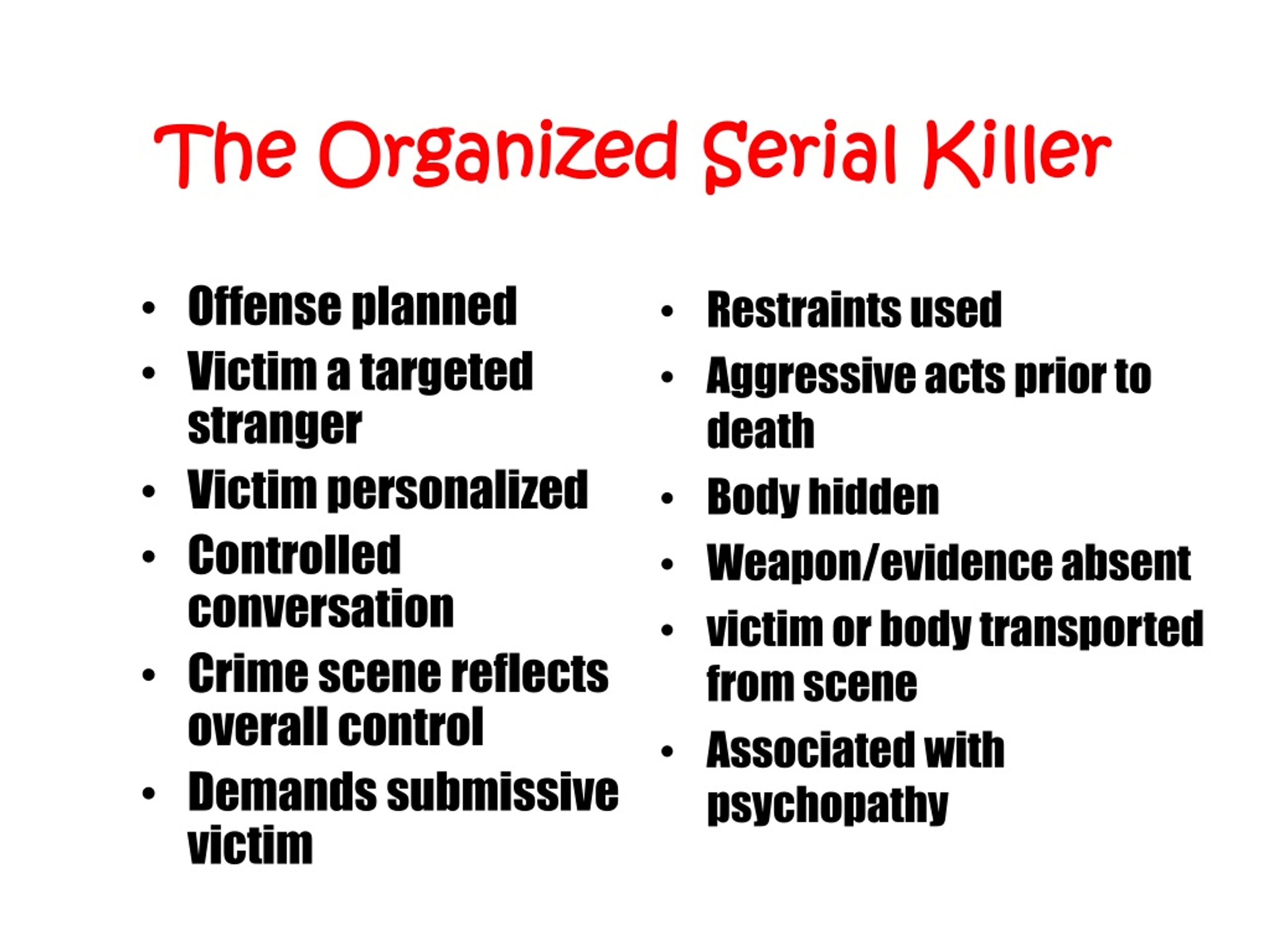 dissertation topics on serial killers