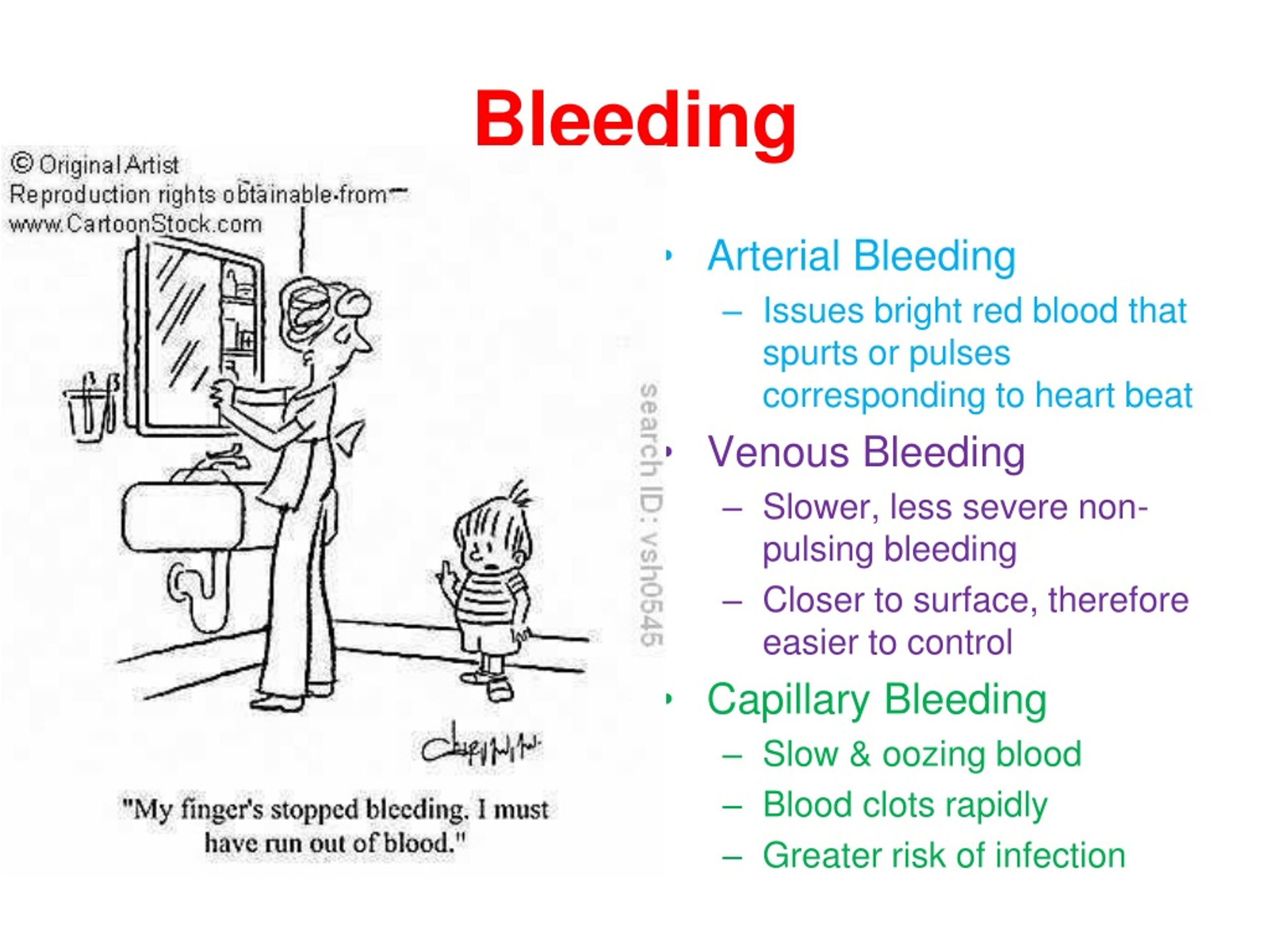 arterial bleeding control