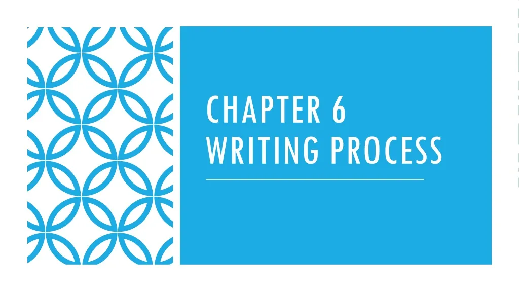 chapter 6 writing process n.