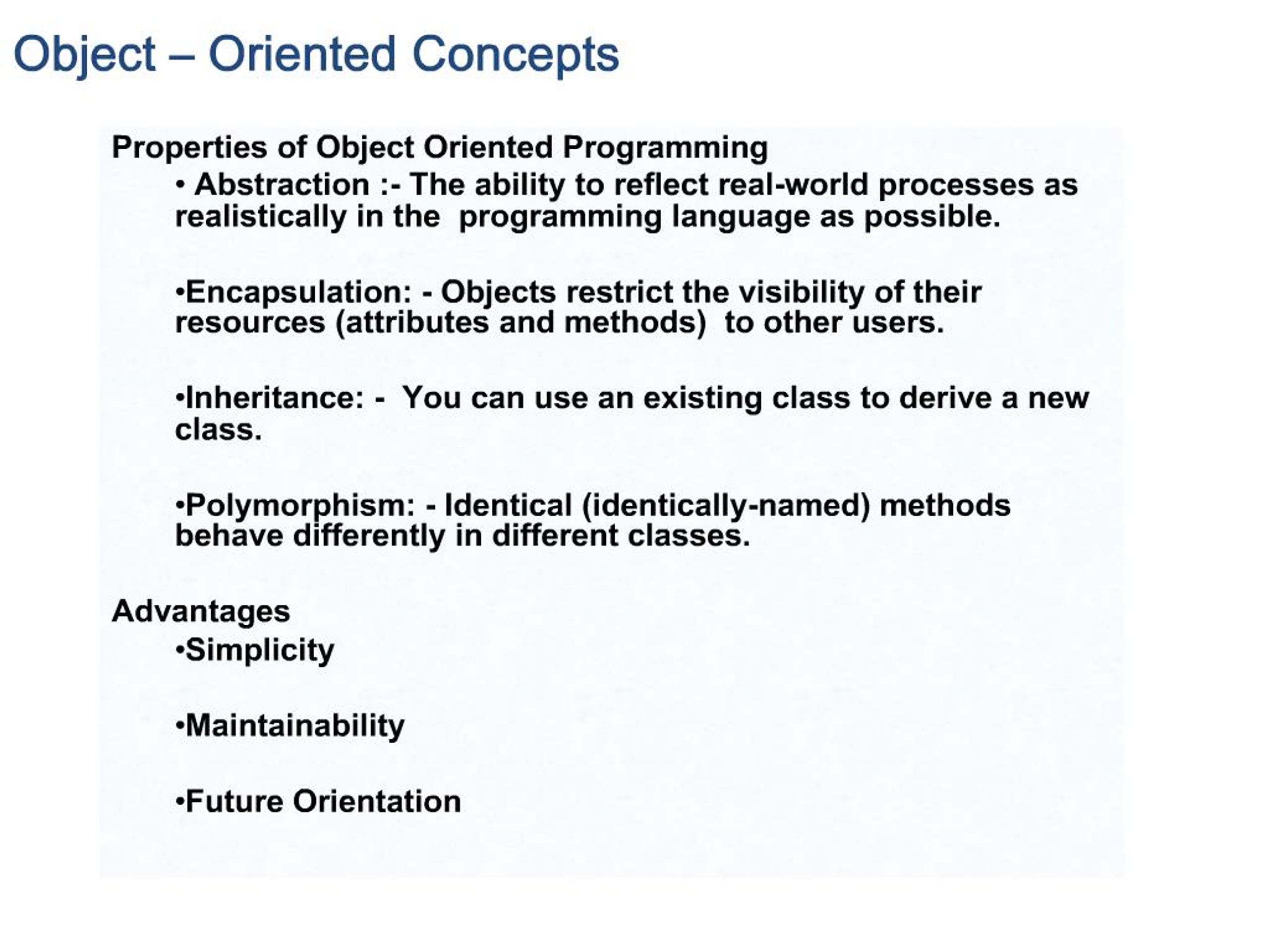 PPT - OO ABAP PowerPoint Presentation, free download - ID:488822