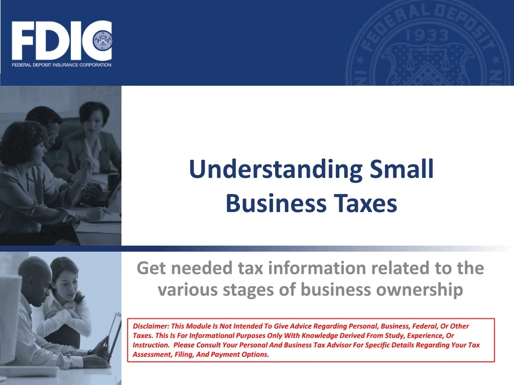 understanding small business taxes n.